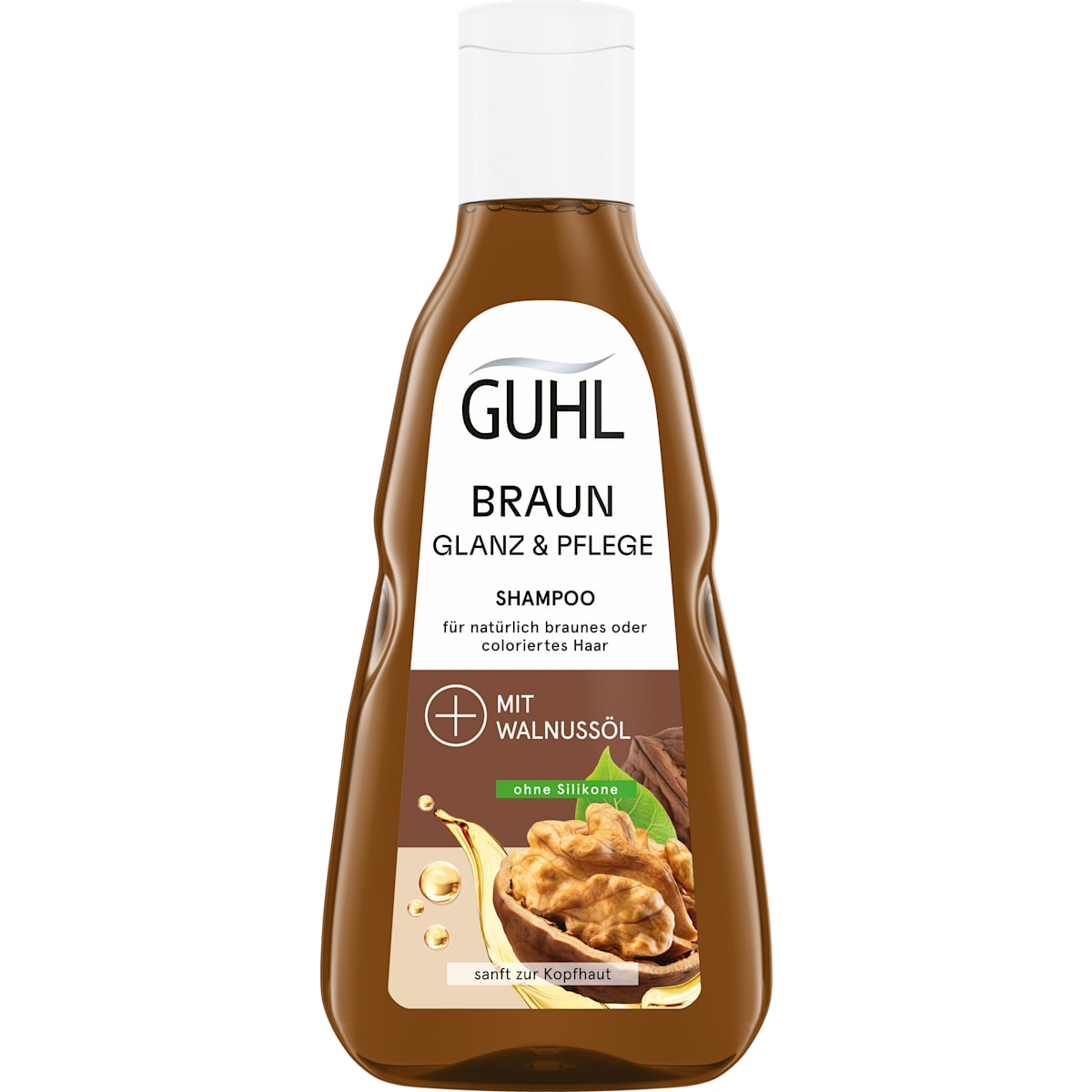GUHL Shampoo Kleurglans Braun Faszination, 250 ml
