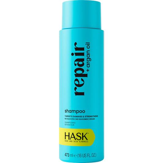 HASK Shampoo repair + argan oil, 473 ml