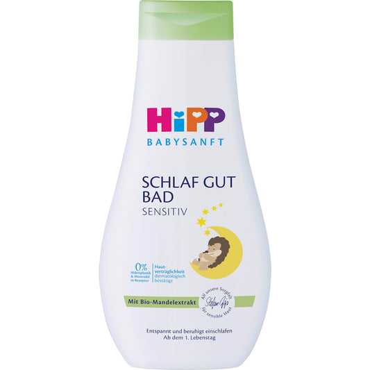 HiPP Babysanft Baby Badmiddel Slaap lekker Bad sensitief, 350 ml