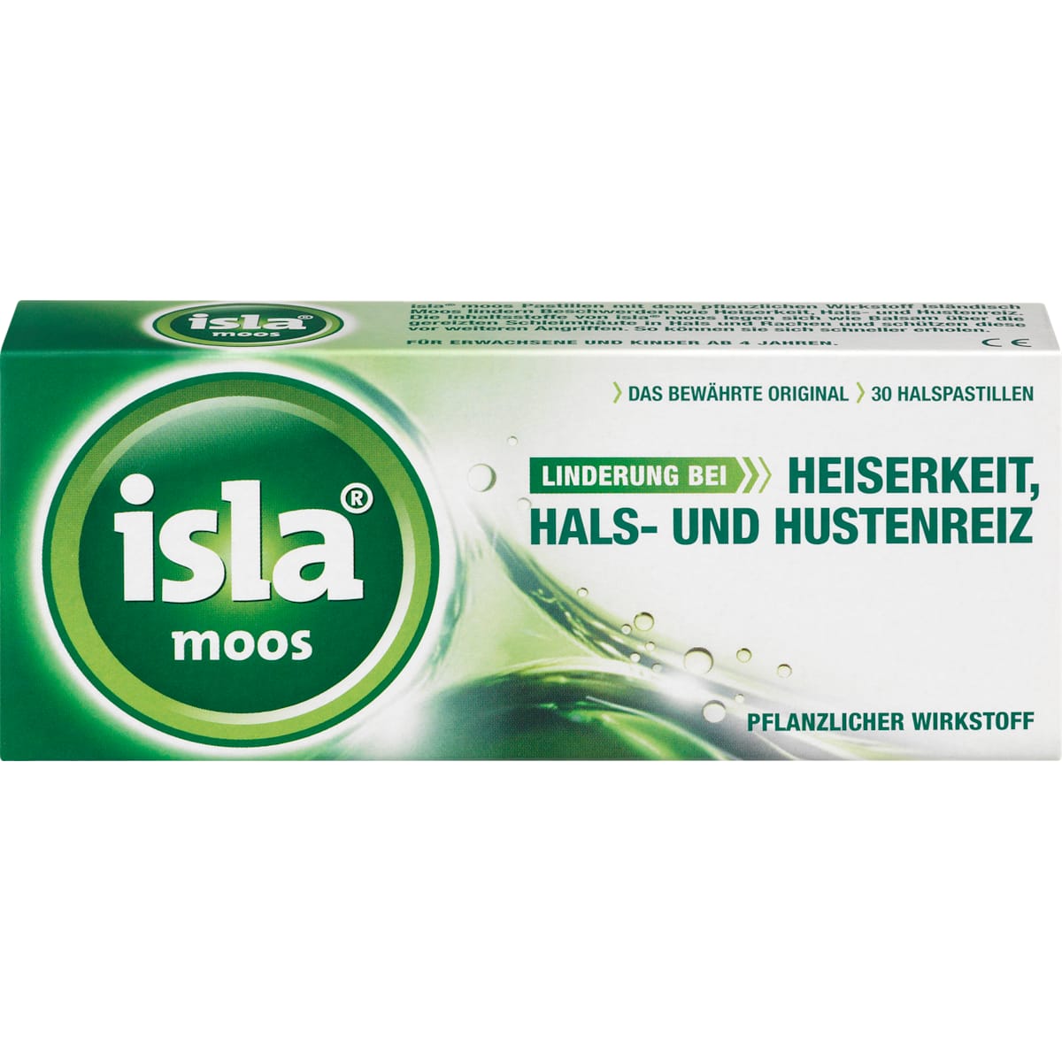 isla Heiserkeit, Hals- en Hustenreiz Pastillen, 30 St