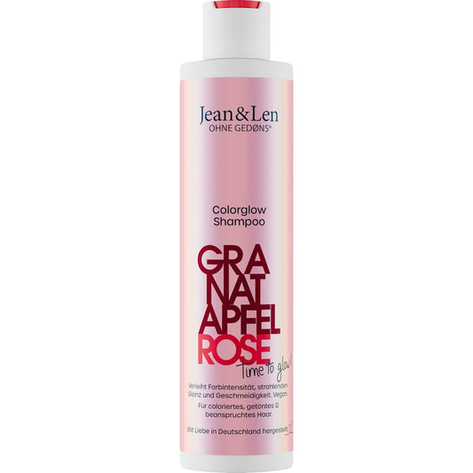 Jean&Len Shampoo Colorglow Granaatappel Rose, 300 ml