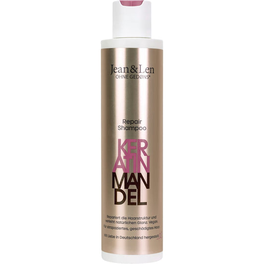 Jean&Len Shampoo Repair Keratin Amandel, 300 ml