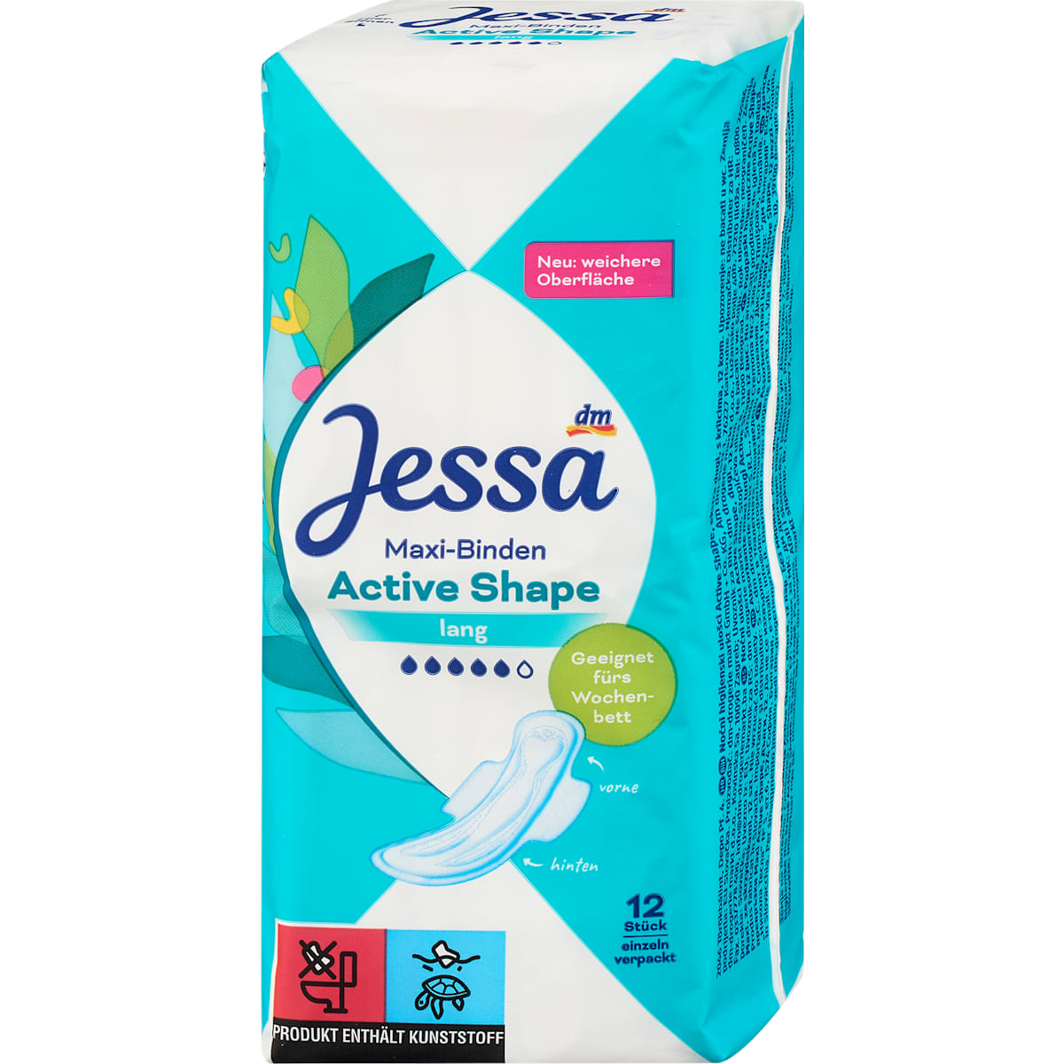 Jessa Maxi-Maandverband Active Shape Lang, 12 St
