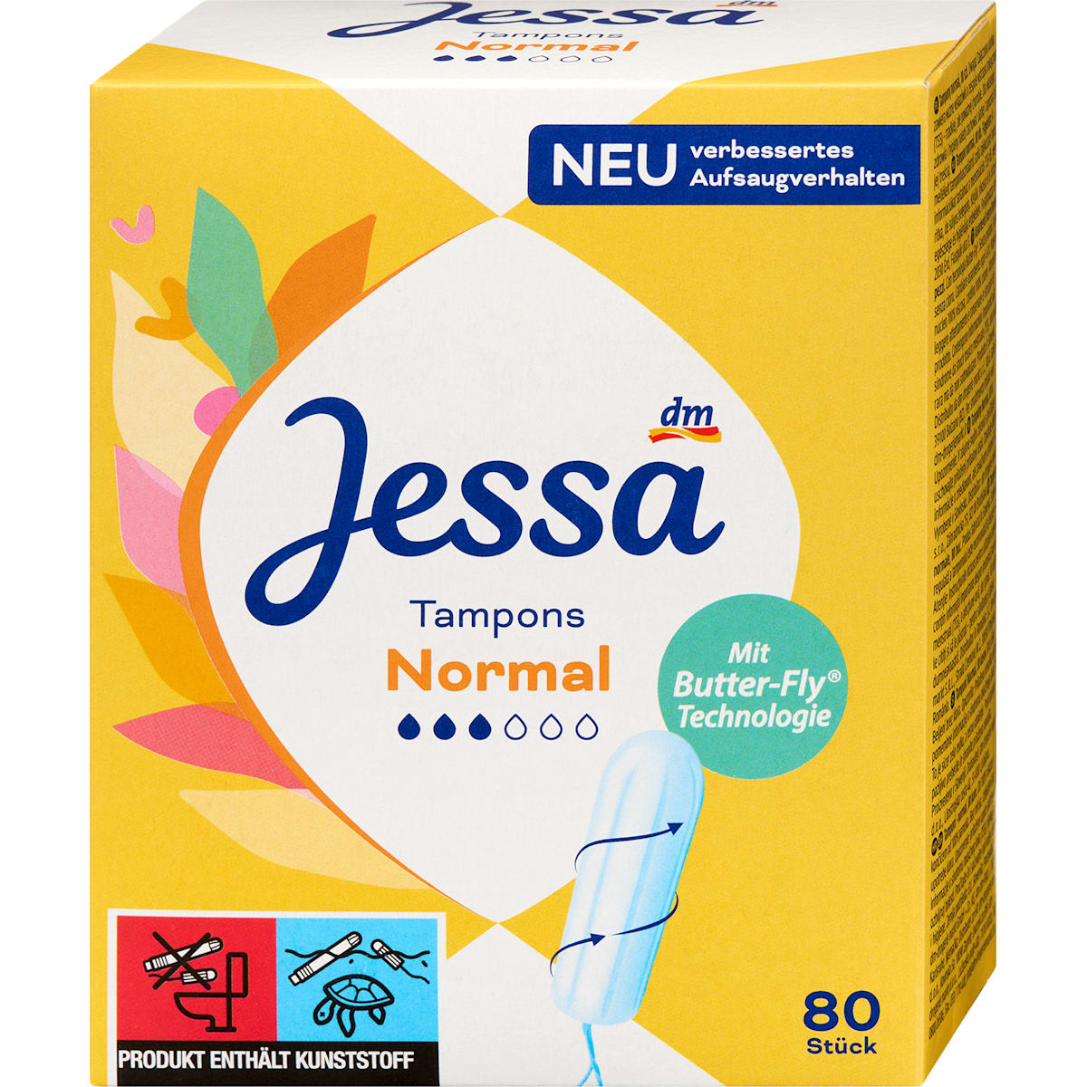 Jessa Tampons Normal, 80 St