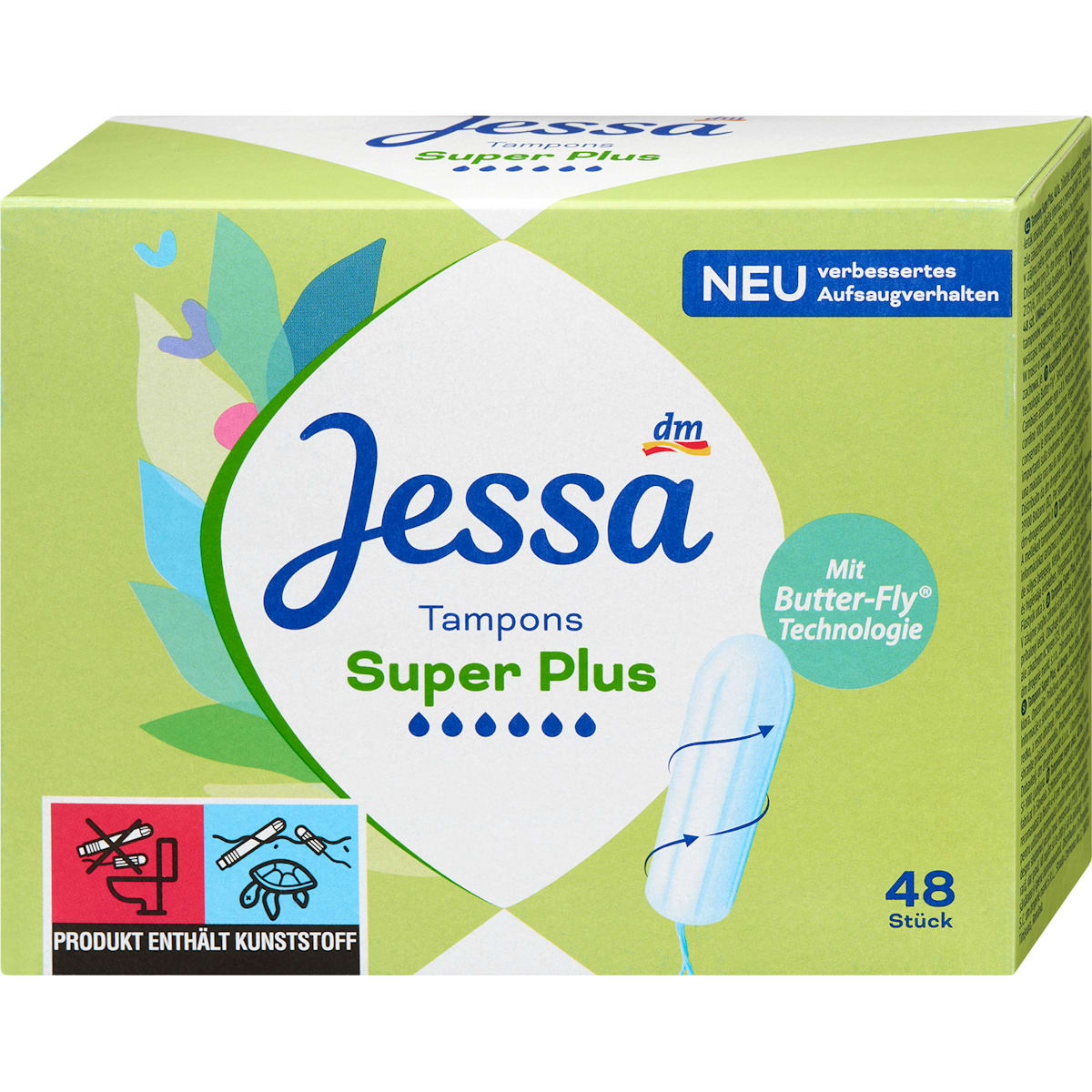 Jessa Tampons Super Plus, 48 St
