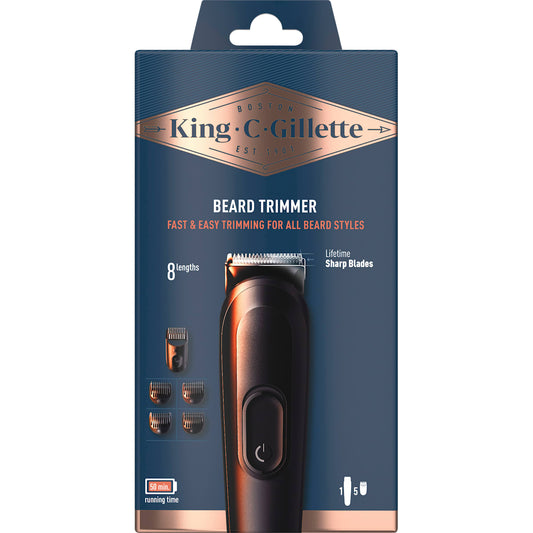 King. C. Gillette Elektrische Baardtrimmer, 1 St