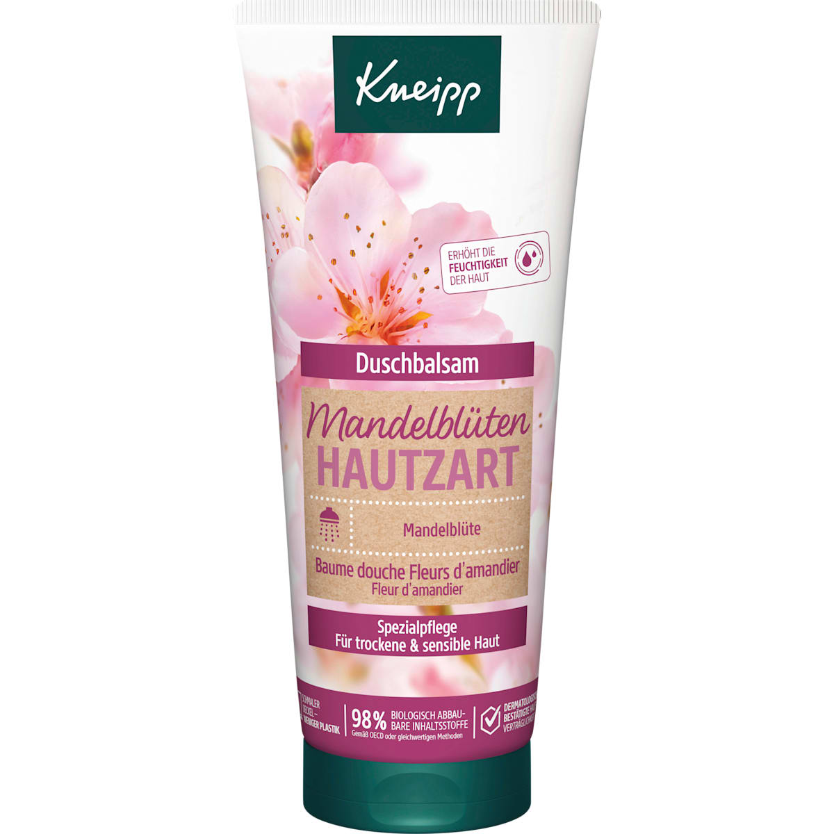 Kneipp Crèmedouche Mandelblüten Hautzart, 200 ml