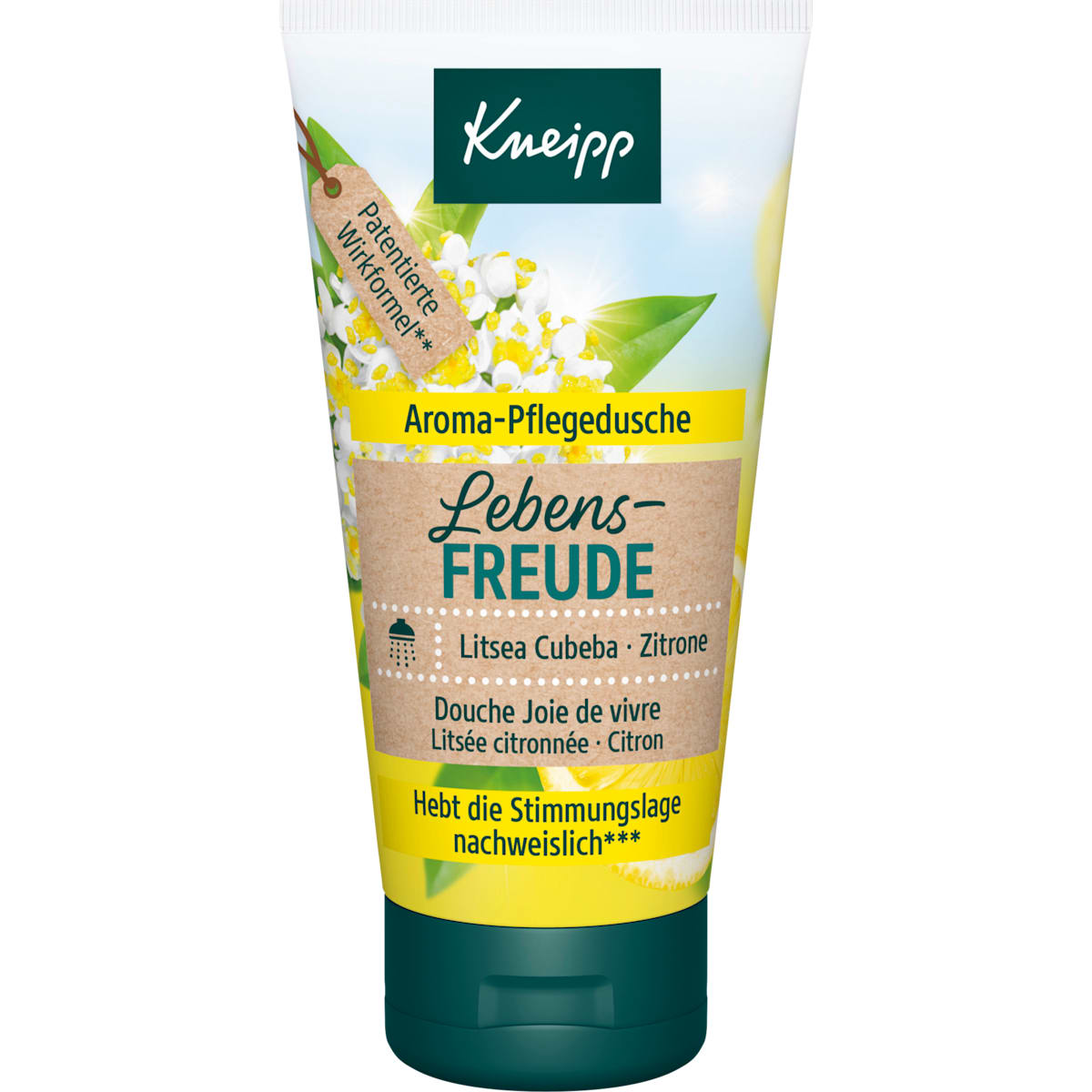 Kneipp Verzorgende douchegel Lebensfreude, Reisformaat, 50 ml