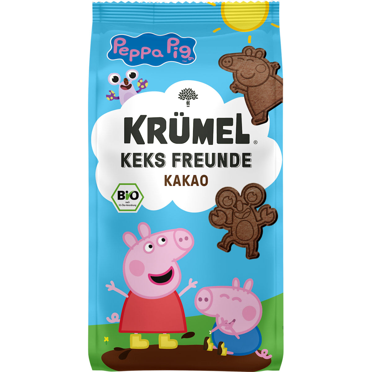 KRÜMEL Kinderkoekjes Peppa Pig Cacao, vanaf 3 jaar, 125 g