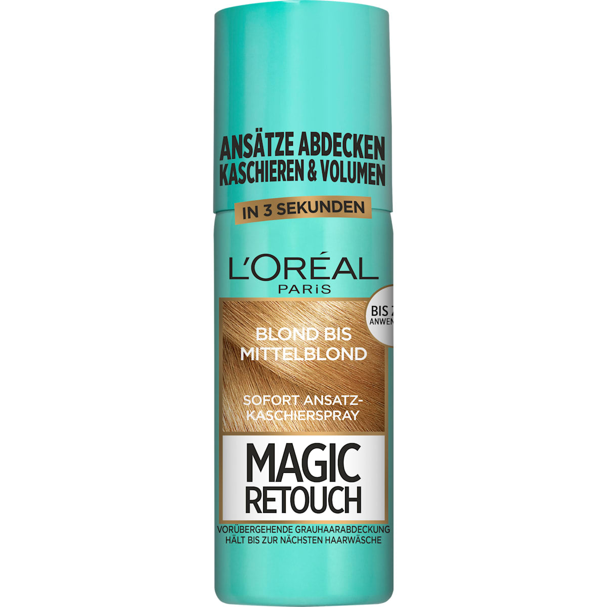L'ORÉAL PARiS MAGIC RETOUCH Ansatzspray Blond bis Mittelblond, 75 ml