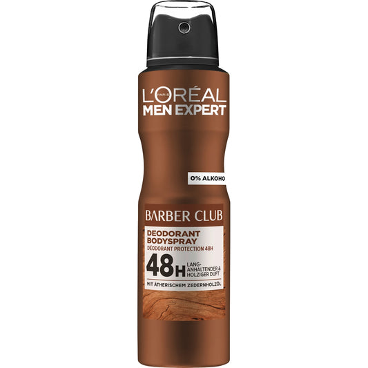 L'ORÉAL PARiS MEN EXPERT Deospray Barber Club, 150 ml