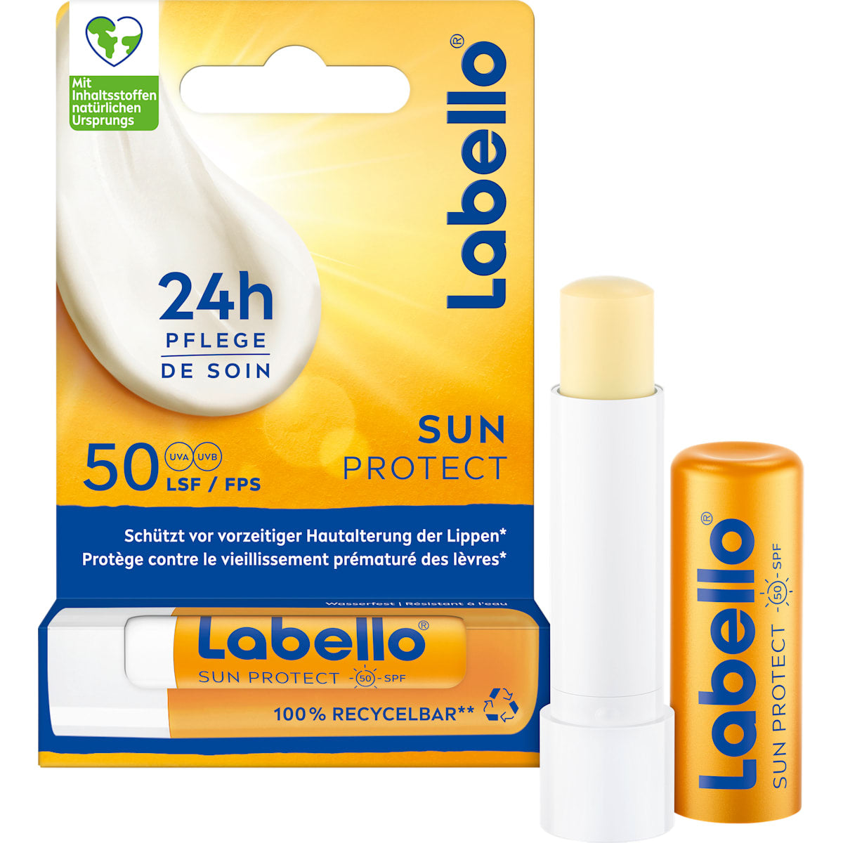 Labello Lippenpflegestift sun protect SPF 50+, 4,8 g