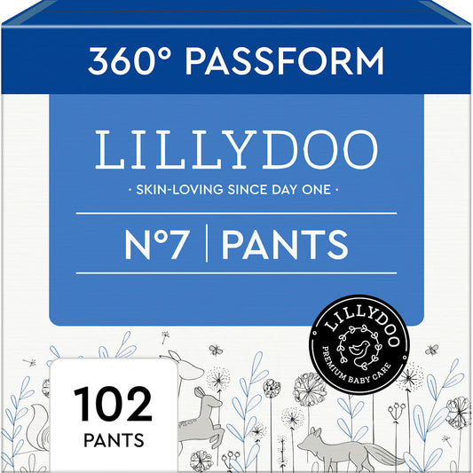 LILLYDOO Baby Pants Maat 7 (15+ kg), Monatsbox, 102 St