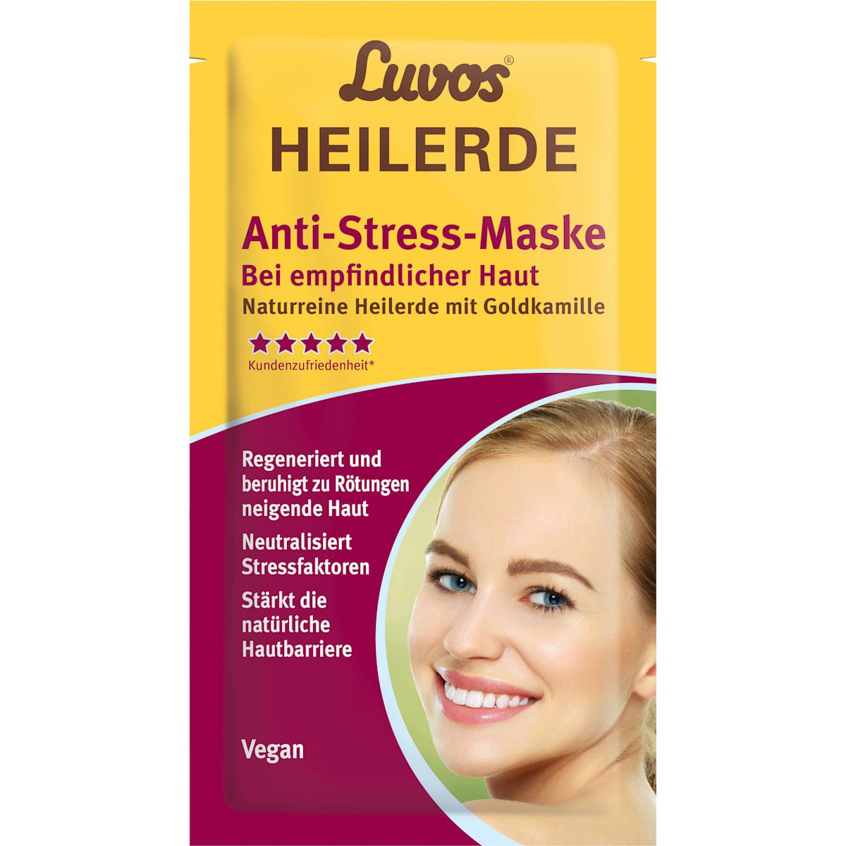 Luvos Heilerde Gesichtsmasken Heilerde Anti-Stress, 15 ml