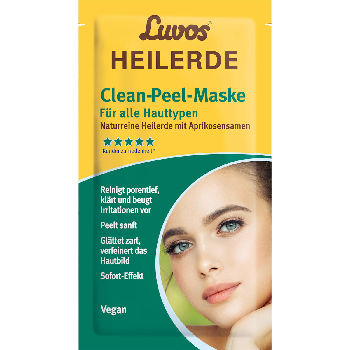 Luvos Heilerde Gesichtsmasken Heilerde Clean-Peel, 15 ml