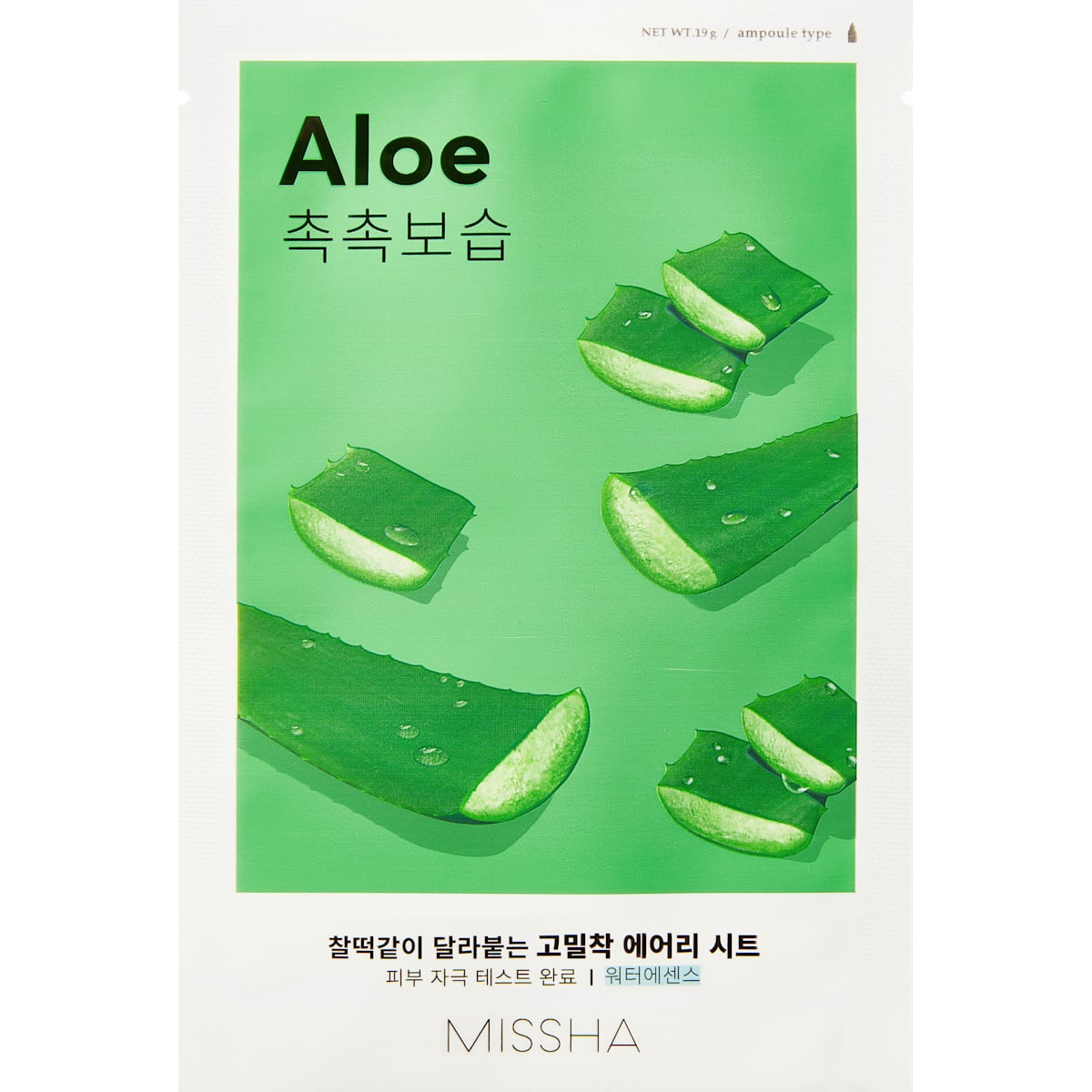 MISSHA Sheetmasker Airy Fit Aloe, 1 St