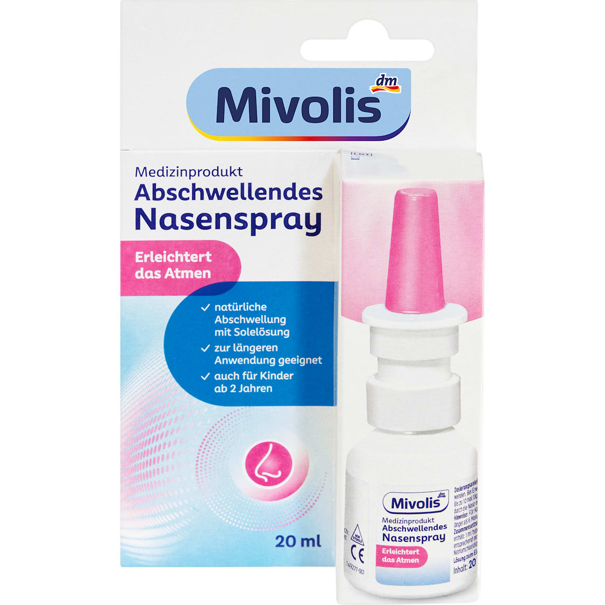 Mivolis Abschwellendes Neusspray, 20 ml
