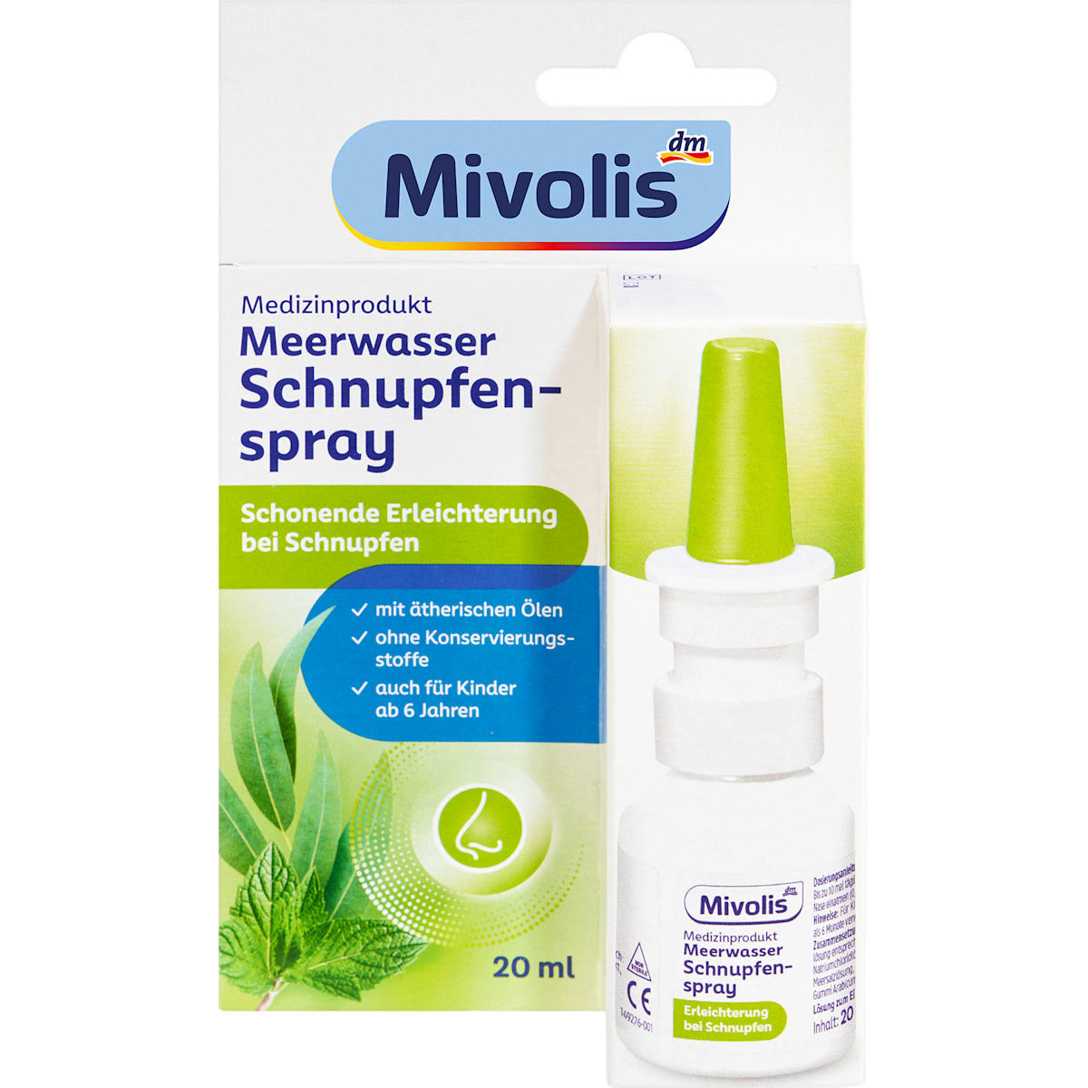 Mivolis Schnupfenspray, 20 ml