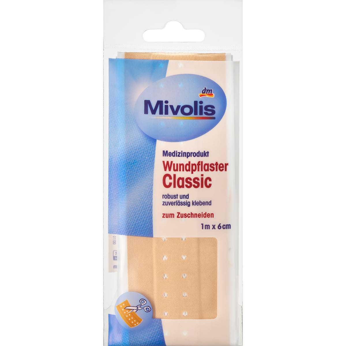 Mivolis Wondpleister Classic 1 m x 6 cm, 1 m