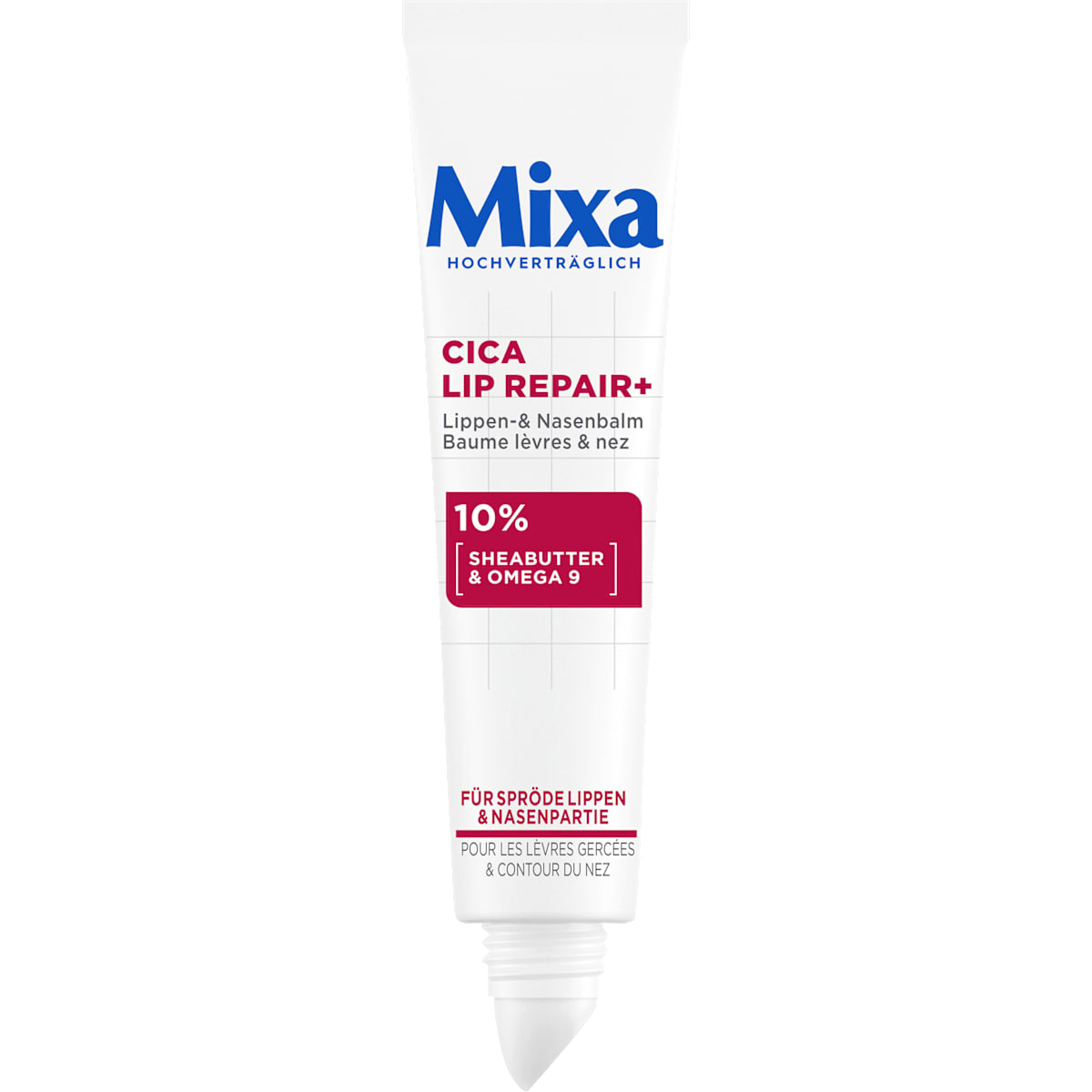 Mixa Lippenverzorging Cica Lip Repair+, 10 ml