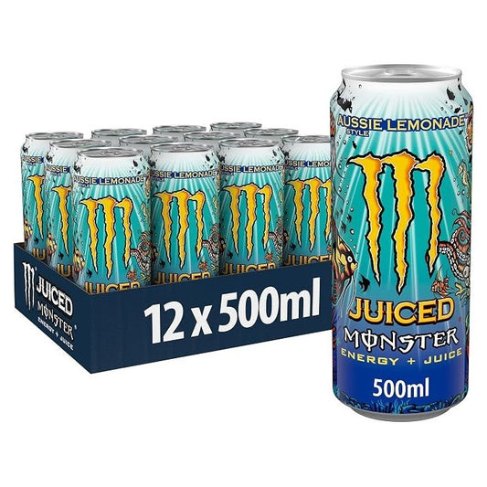 Monster Energy Juiced Aussie Lemonade Tray 12x0,5l