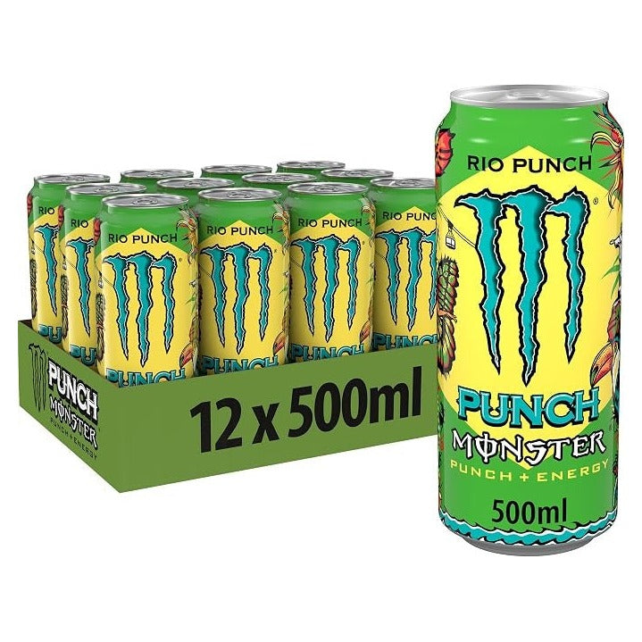 Monster Energy Rio Punch Tray 12x0,5l