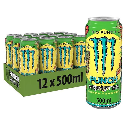 Monster Energy Rio Punch Tray 12x0,5l