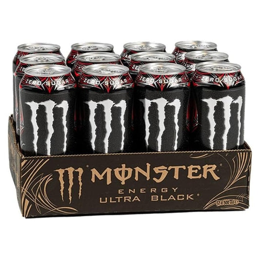Monster Energy Ultra Black Tray 12x0,5l