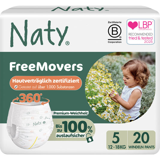 Naty Baby Pants Maat 5 (12-18 kg), 20 St