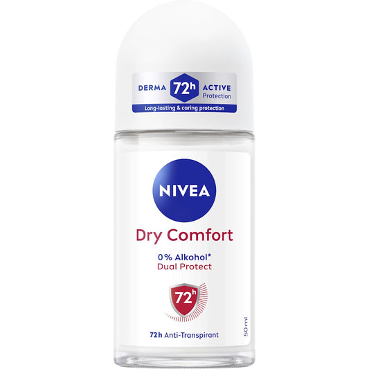 NIVEA Antitranspirant Deo Roll-on Dry Comfort, 50 ml