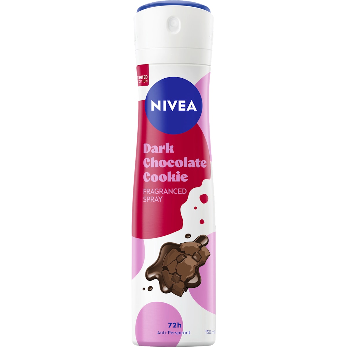 NIVEA Antitranspirant Deospray Dark Chocolate Cookie, 150 ml