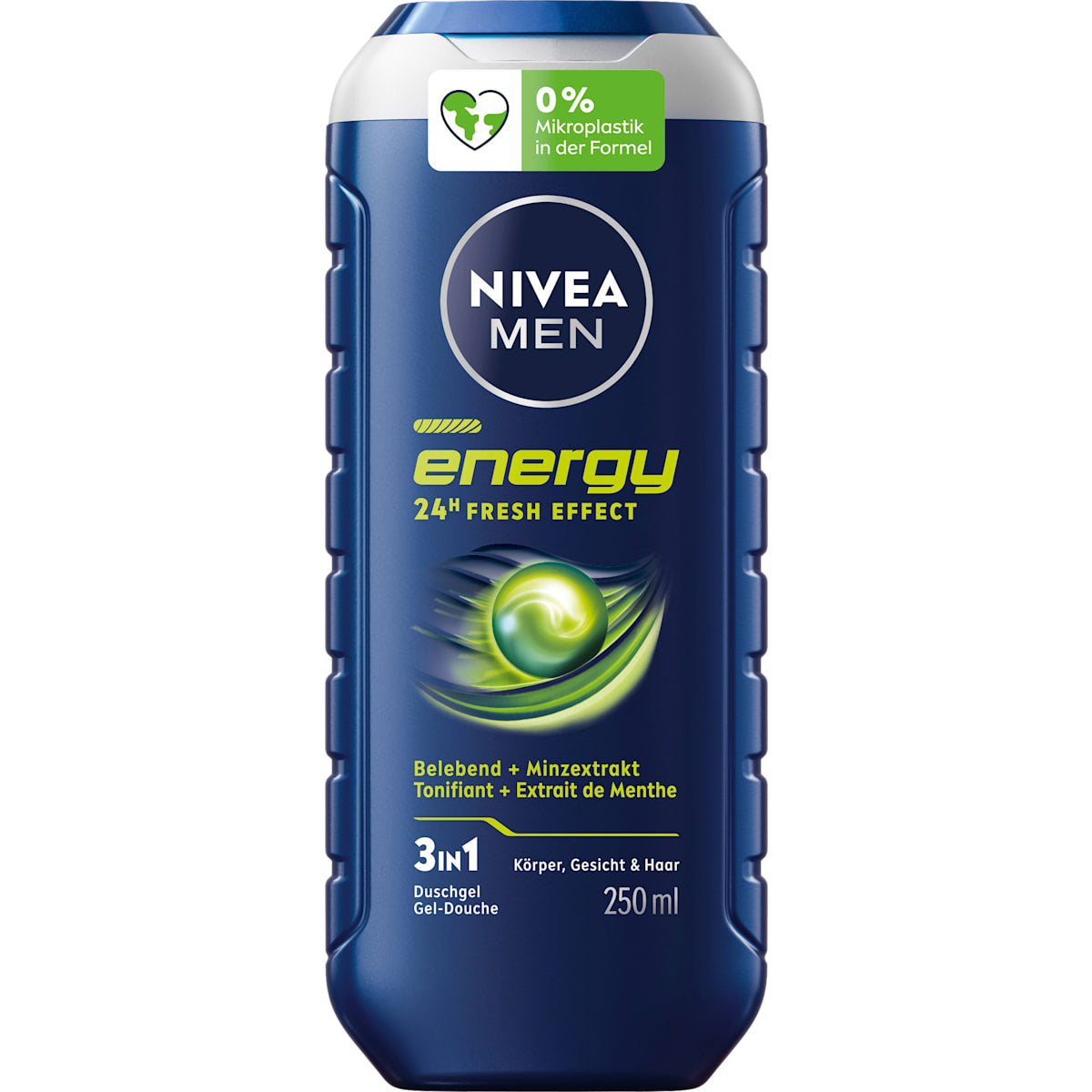 NIVEA MEN Douchegel Fresh Energy 5in1, 250 ml