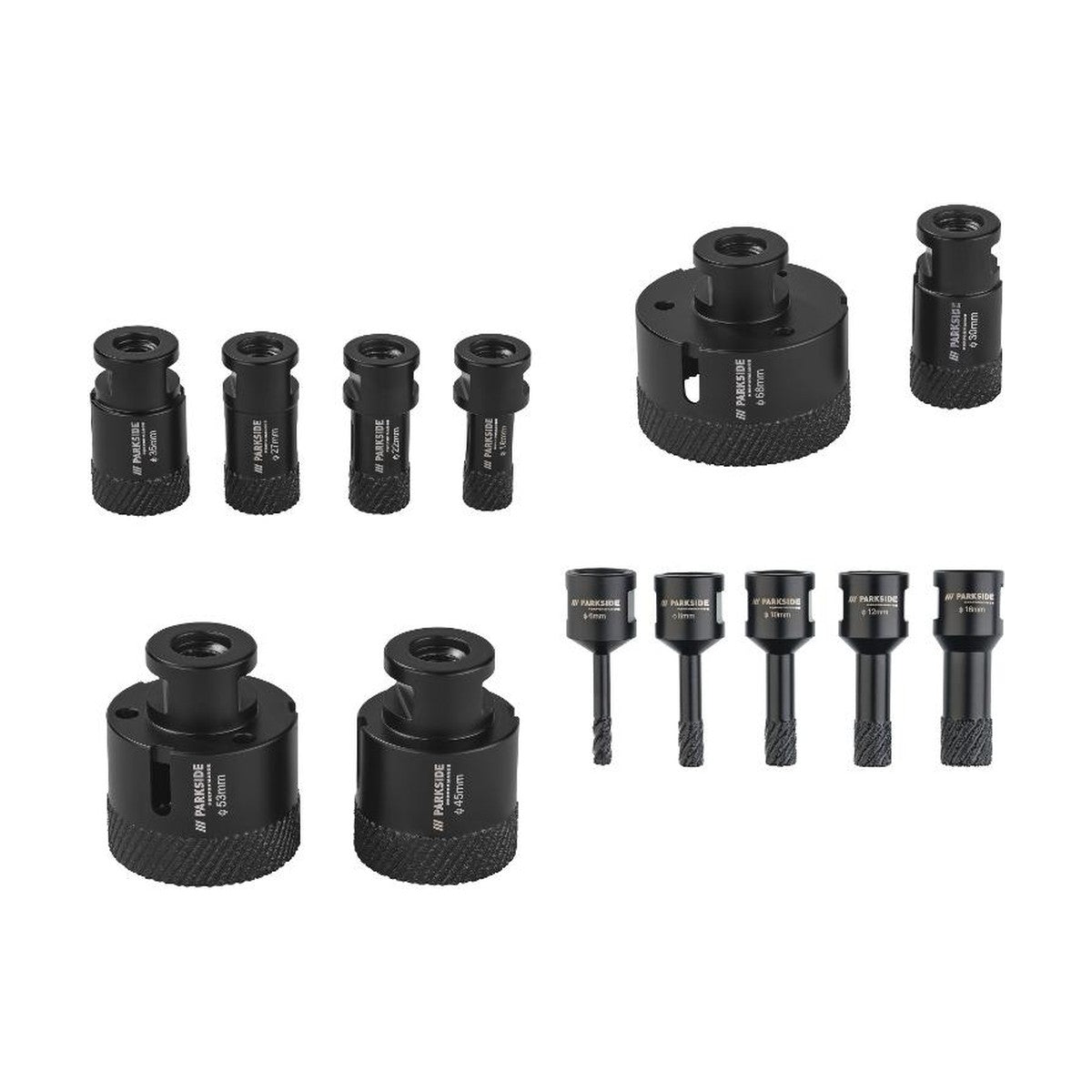 PARKSIDE PERFORMANCE® Diamant-Bohrkronen