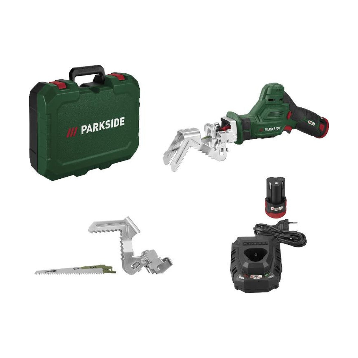 PARKSIDE® 12 V Accu-Takkenzaag »PAAS 12 C3« met Accu – met Lader
