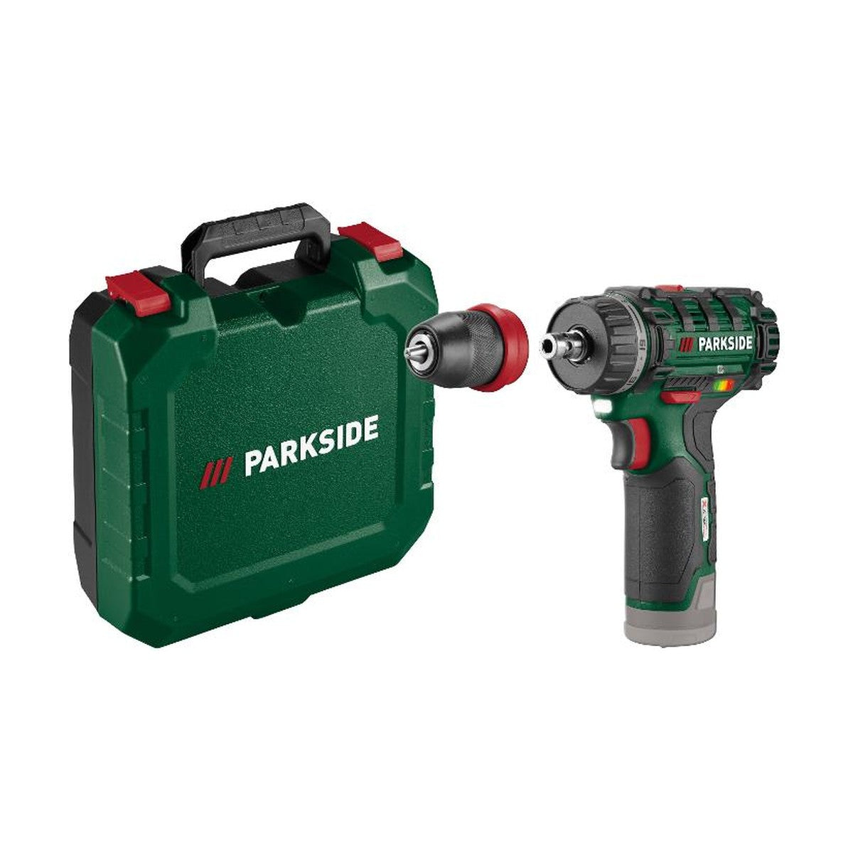 PARKSIDE® 12 V Accu-boorschroefmachine »PBSA 12 F5«, zonder Accu en Lader