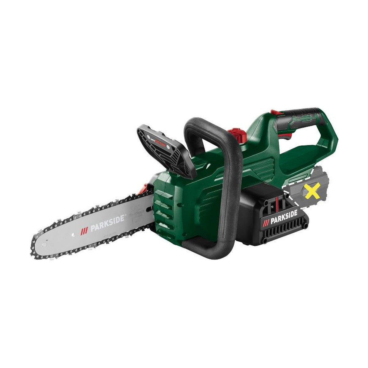 PARKSIDE® 20 V Accu-Kettingzaag »PAKS 20-Li F5«, zonder Accu en Lader