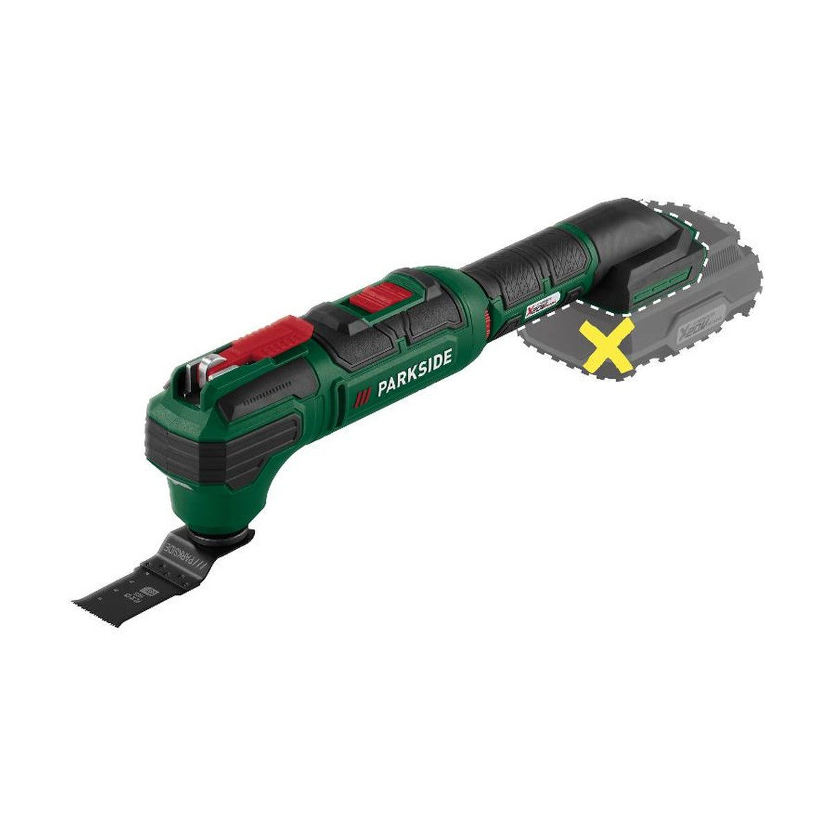 PARKSIDE® 20 V Accu-Multitool »PAMFW 20-Li C3«, zonder Accu en Lader