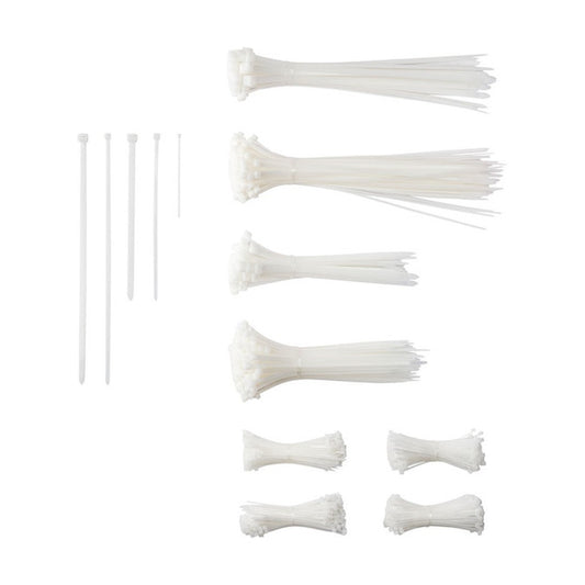 PARKSIDE® Kabelbinderset XXL, 1000-delig (wit)