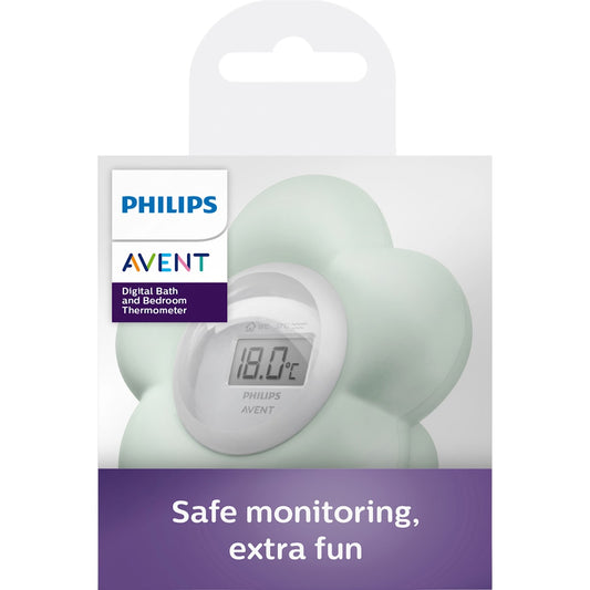 PHILIPS AVENT Baby Raum- en Badethermometer digital, 1 St