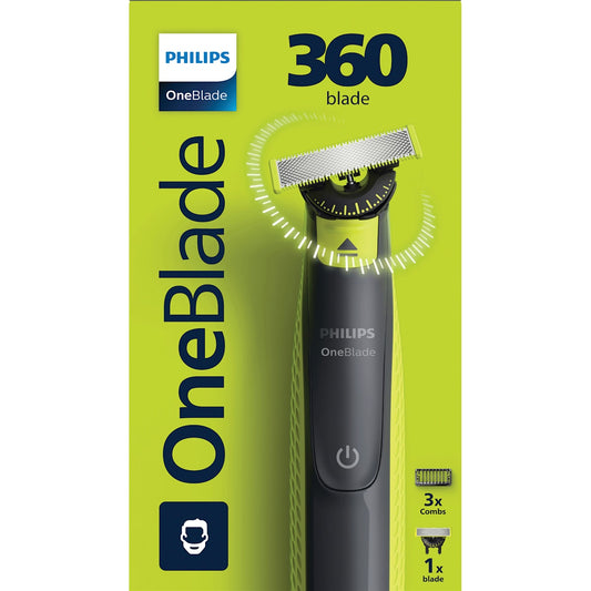 PHILIPS OneBlade Elektrische Scheermes, OneBlade 360 Face QP2724/23, 1 St