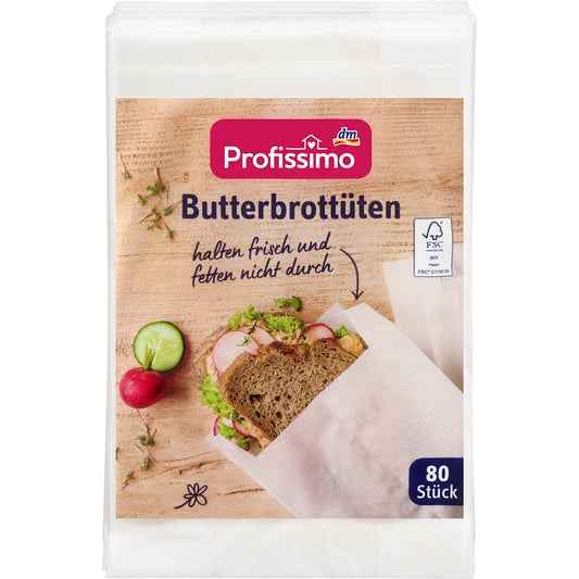 Profissimo Boterhamzakjes, 80 St