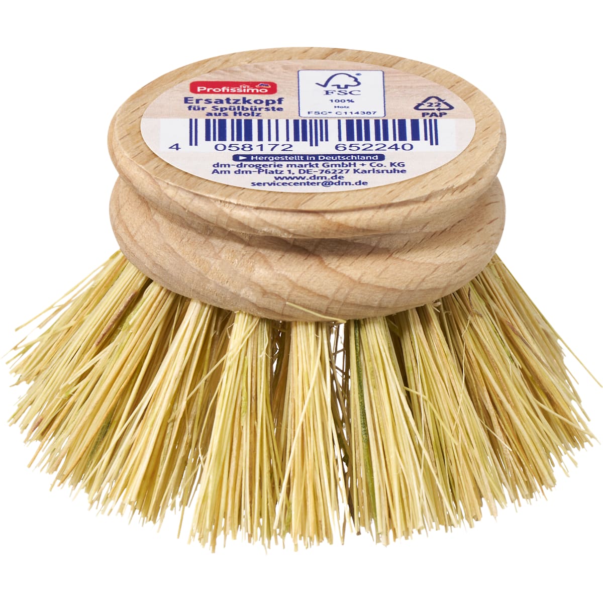 Profissimo Ersatzkopf voor Spülbürste aus Hout, 1 St
