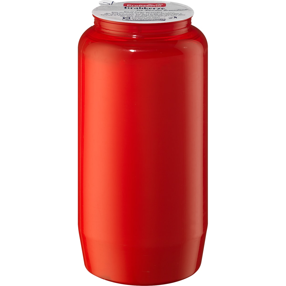 Profissimo Grabkerze Nr.7 rot, 1 St