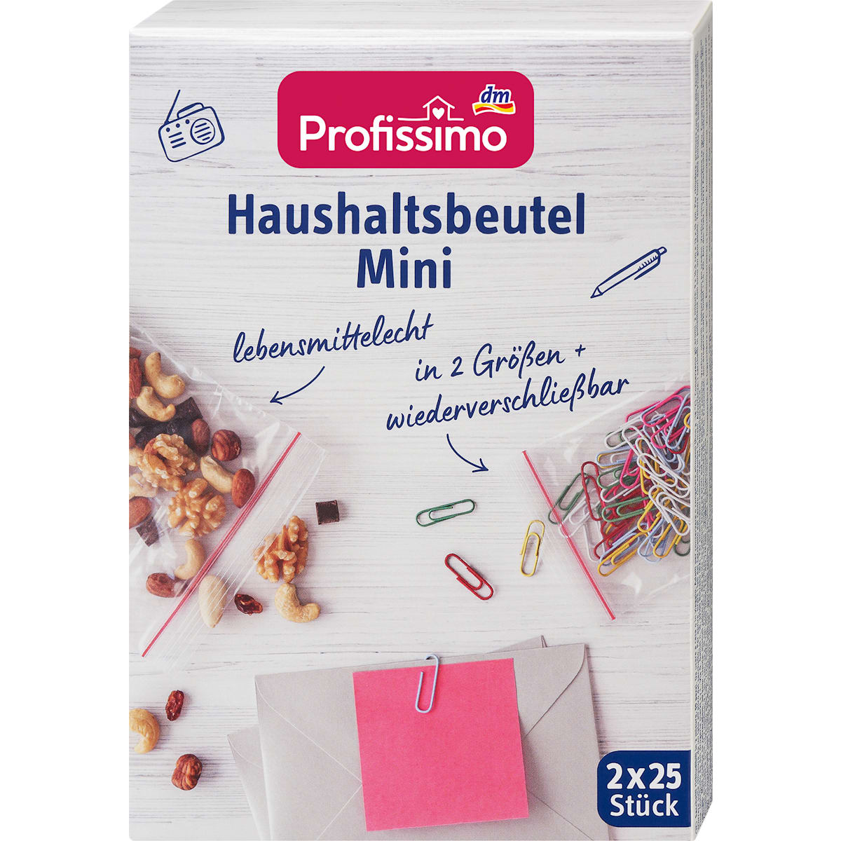 Profissimo Haushaltsbeutel Mini, 50 St