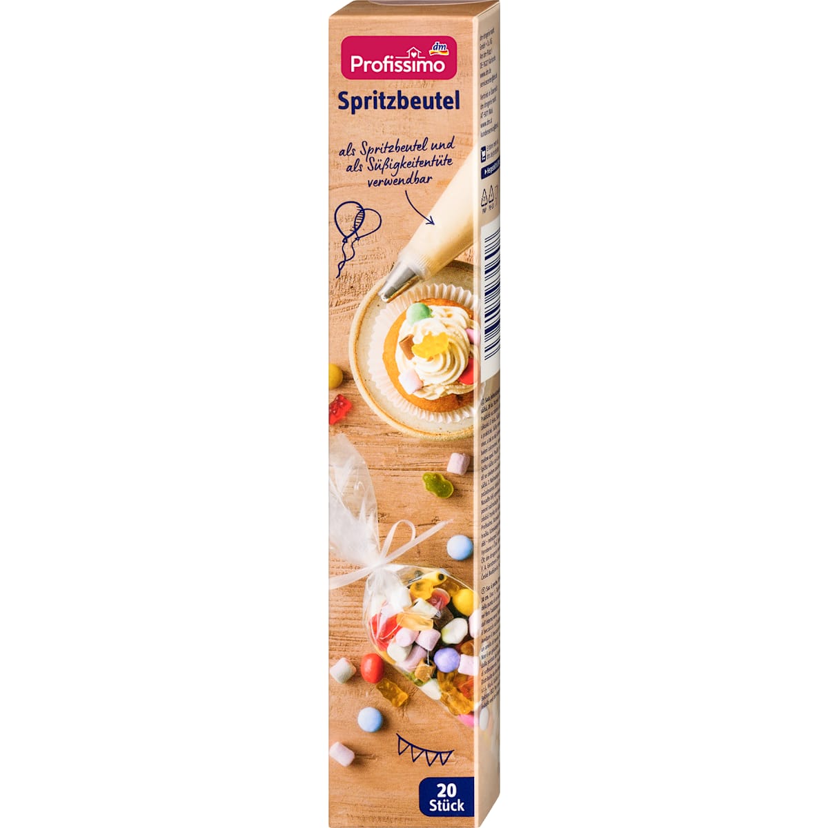 Profissimo Spritzbeutel, 20 St