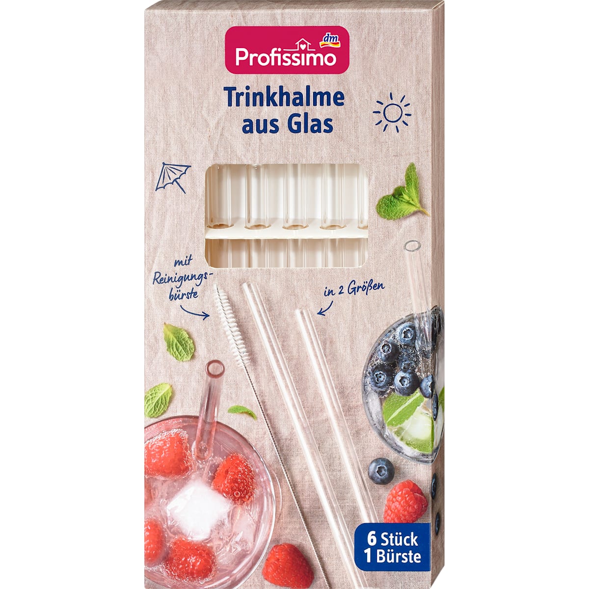 Profissimo Rietjes van Glas, 6 St