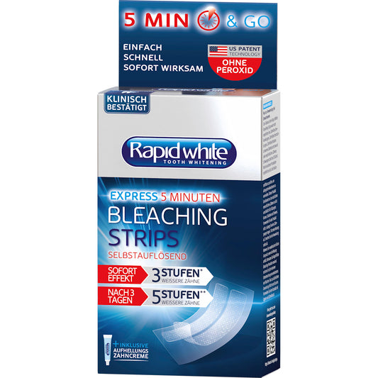 Rapid white Bleaching Strips, 12 St