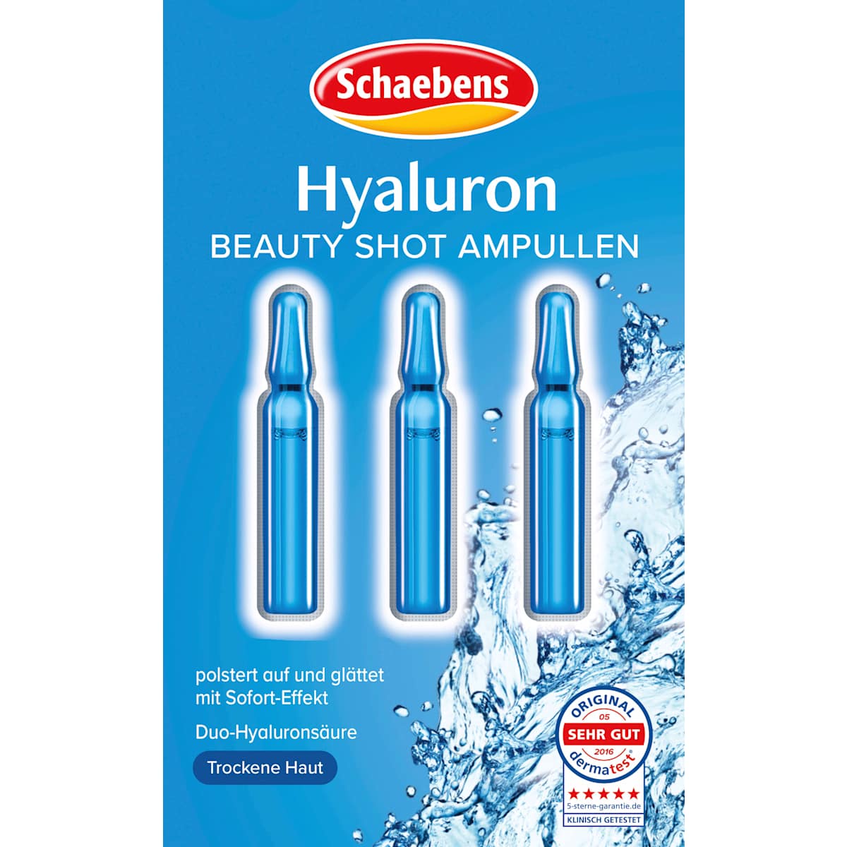 Schaebens Ampullen Hyaluron Beauty 3x1ml, 3 ml