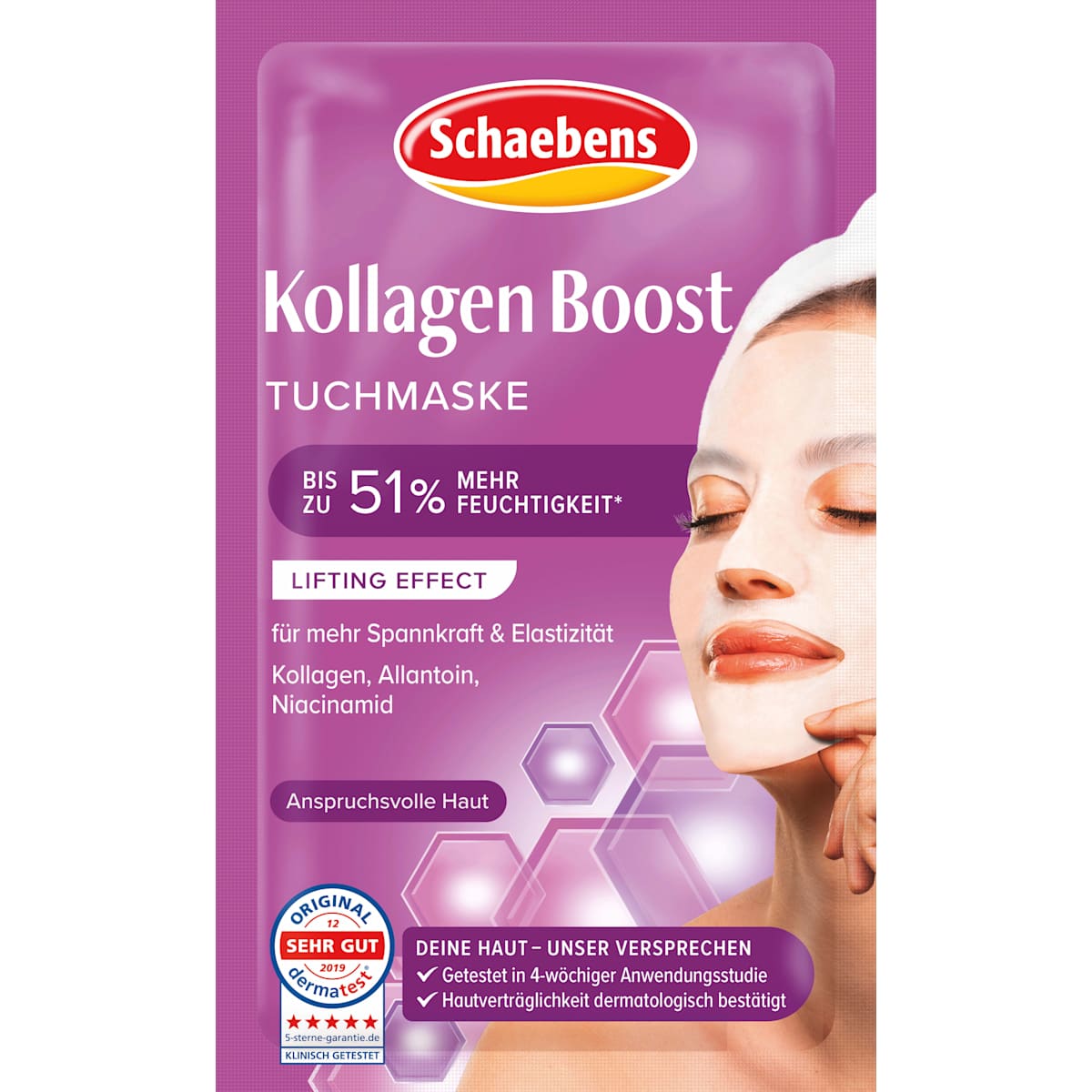 Schaebens Sheetmasker Kollagen Boost, 1 St