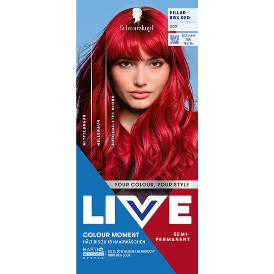 Schwarzkopf LIVE Intensivtönung 092 Pillar Box Red, 1 St